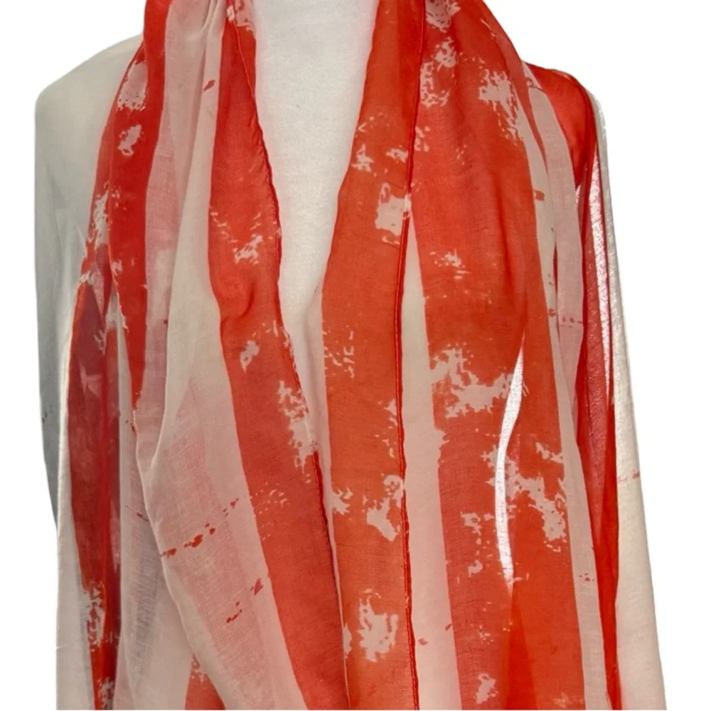 American Flag Scarf Pasmina Or Wall Decor